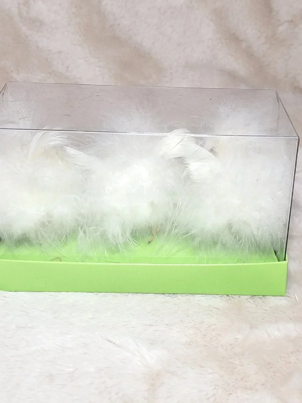 Pier 1 Imports Fuzzy Ducks Chicks Easter Spring Table Decor MIB - DISCONTINUED